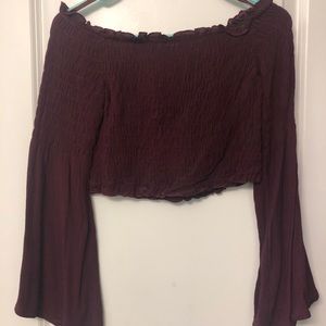 Off the shoulder PacSun top